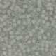 Miyuki Delica Perlen 11/0 - Matted transparent grey mist DB-1271
